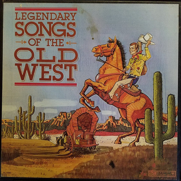 Various : Legendary Songs Of The Old West (4xLP, Comp, Mono)