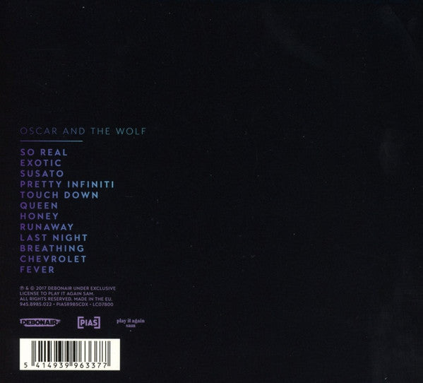Oscar And The Wolf : Infinity (CD, Album, Dig)
