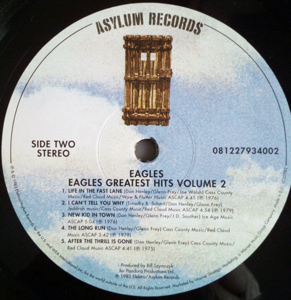 Eagles : Their Greatest Hits Volumes 1 & 2 (LP, Comp, RE + LP, Comp, RE + Box)