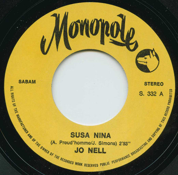 Jo Nell : Susa Nina (7", Single)