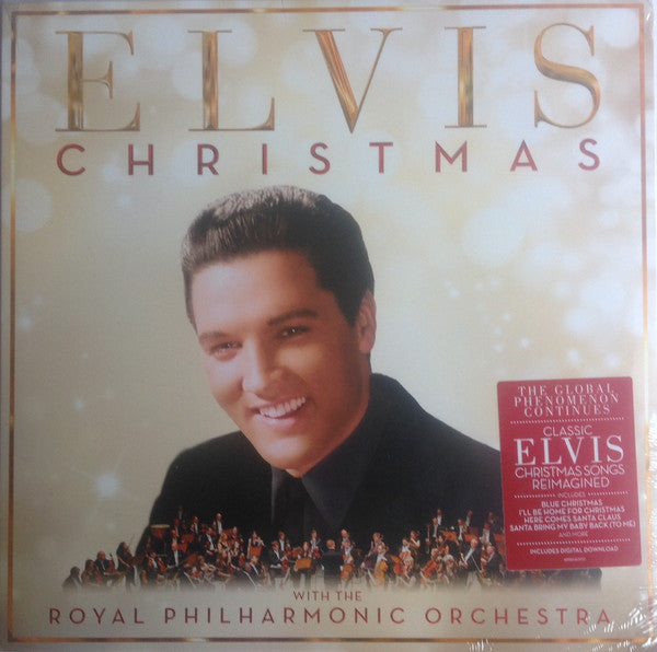 Elvis Presley With The Royal Philharmonic Orchestra : Christmas With Elvis And The Royal Philharmonic Orchestra (LP, Album)