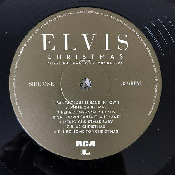 Elvis Presley With The Royal Philharmonic Orchestra : Christmas With Elvis And The Royal Philharmonic Orchestra (LP, Album)