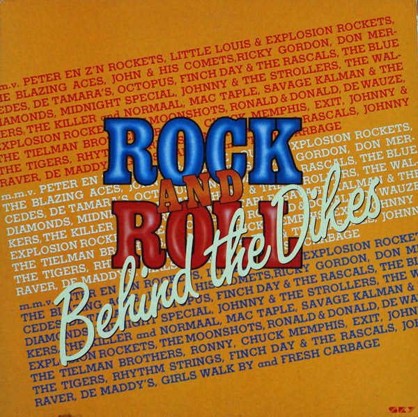 Various : Rock And Roll Behind The Dikes (2xLP, Comp)