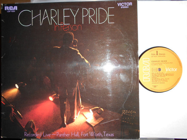 Charley Pride : In Person (LP, Album)