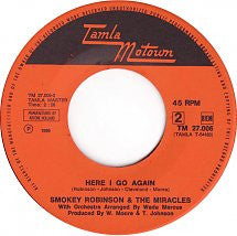 Smokey Robinson & The Miracles : Doggone Right (7", Single)