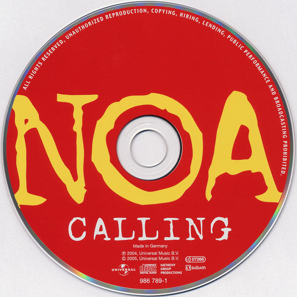Noa : Calling (CD, Album, RE)