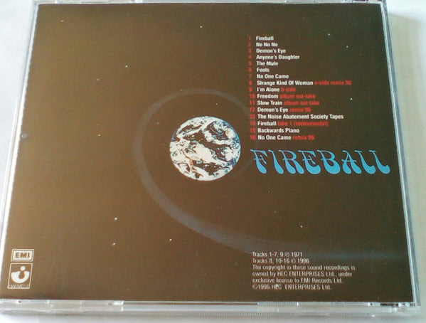 Deep Purple : Fireball (CD, Album, RM, RP, 25t)