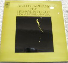 Sibelius* - Leonard Bernstein, New York Philharmonic* : Symphony No.2 (LP)