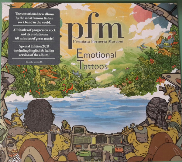 Premiata Forneria Marconi : Emotional Tattoos (CD, Album + CD, Album + S/Edition, Dig)