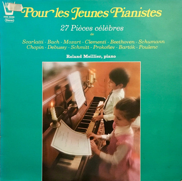 Roland Meillier : Pour Les Jeunes Pianistes (LP)