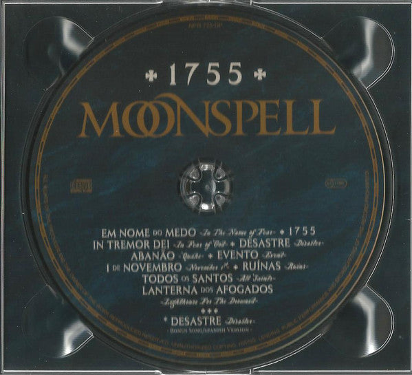 Moonspell : 1755 (CD, Album, Ltd, Dig)