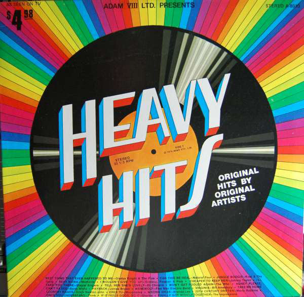 Various : Heavy Hits (LP, Comp)