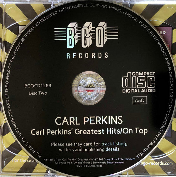 Carl Perkins : Whole Lotta Shakin’ / King Of Rock / Greatest Hits / On Top (2xCD, Comp, RM, Sli)