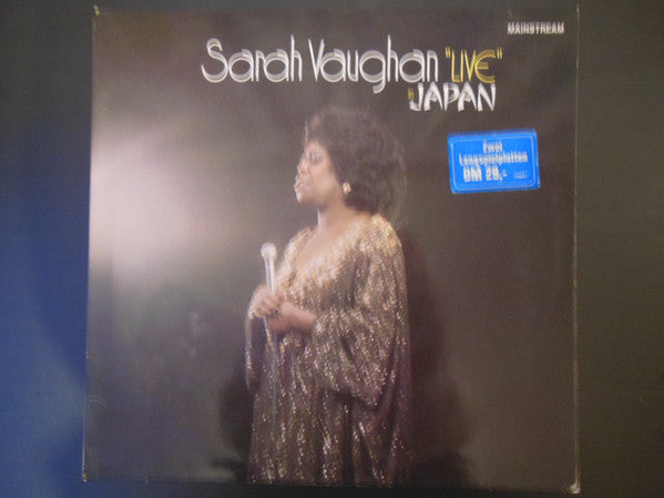 Sarah Vaughan : "Live" In Japan (2xLP, Promo)
