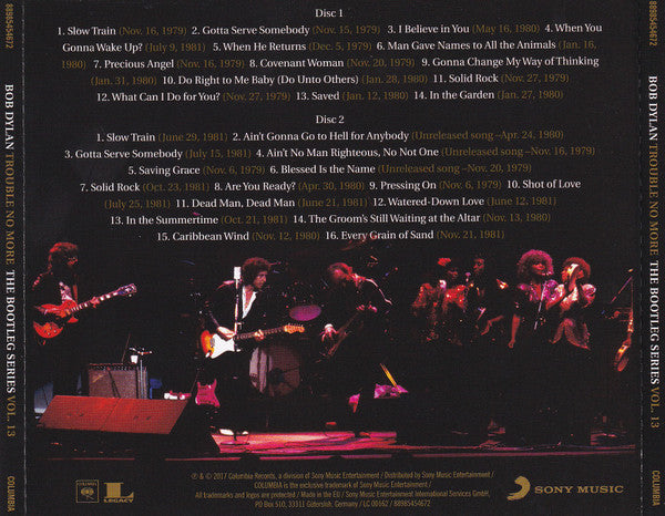 Bob Dylan : Trouble No More (1979-1981) (2xCD, Album)