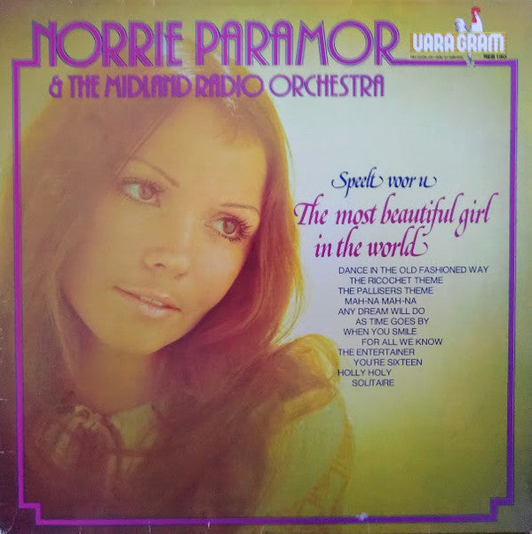 Norrie Paramor & The Midland Radio Orchestra : The Most Beautiful Girl In The World  (LP, Album)