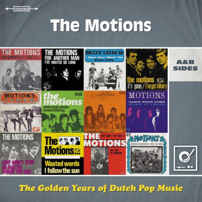 The Motions : The Golden Years Of Dutch Pop Music (A&B Sides) (2xLP, Comp)
