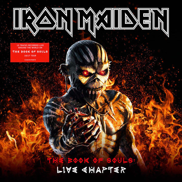 Iron Maiden : The Book Of Souls: Live Chapter (3xLP, Album)