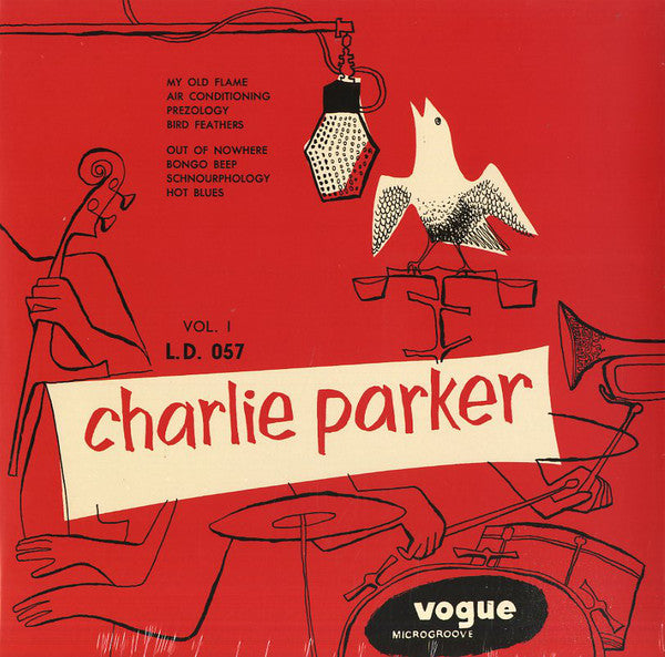Charlie Parker : Charlie Parker Vol.1 (LP, Comp, RE, Red)
