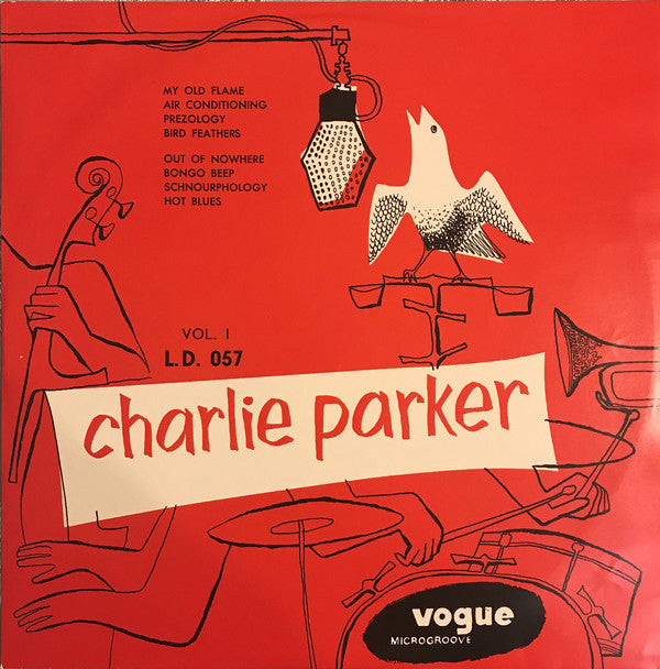 Charlie Parker : Charlie Parker Vol.1 (LP, Comp, RE, Red)