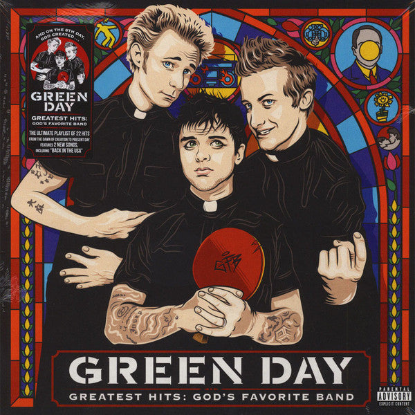 Green Day : Greatest Hits: God's Favorite Band (2xLP, Comp)