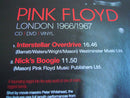 Pink Floyd : London 1966/1967  (Box, Ltd + 10", RE, Col + CD, RE + DVD-V, Mono, RE)