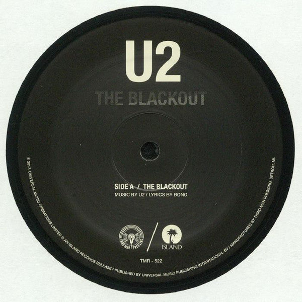 U2 : The Blackout (12", Single)