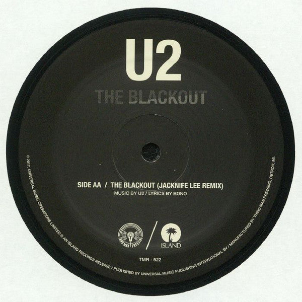 U2 : The Blackout (12", Single)