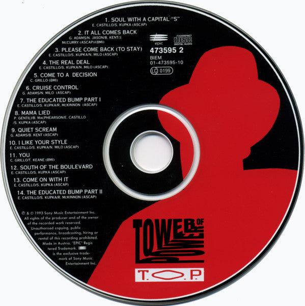 Tower Of Power : T.O.P. (CD, Album, RP)