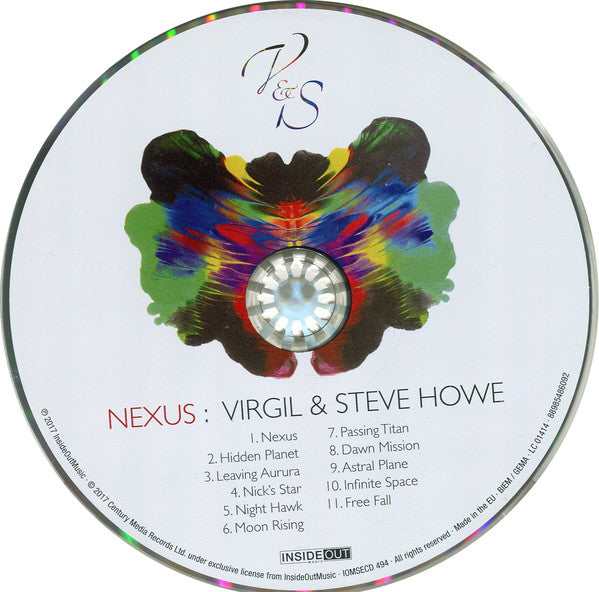 Virgil & Steve Howe : Nexus (CD, Album, S/Edition)