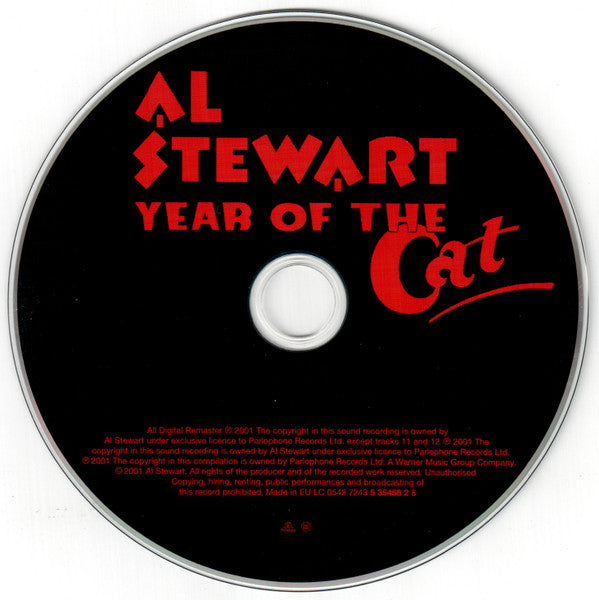 Al Stewart : Year Of The Cat (CD, Album, RE, RM)