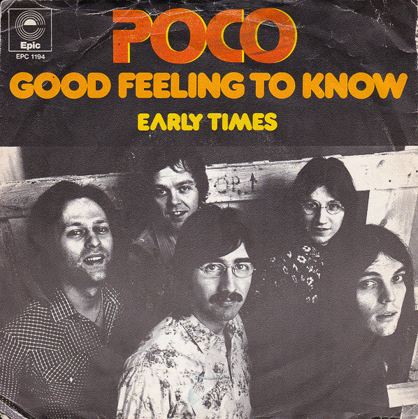 Poco (3) : Good Feeling To Know (7", Single)