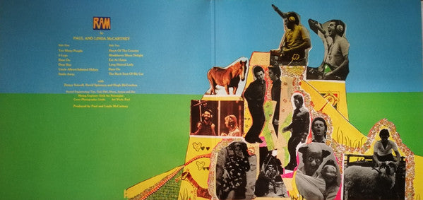 Paul & Linda McCartney : Ram (LP, Album, RE, RM, 180)