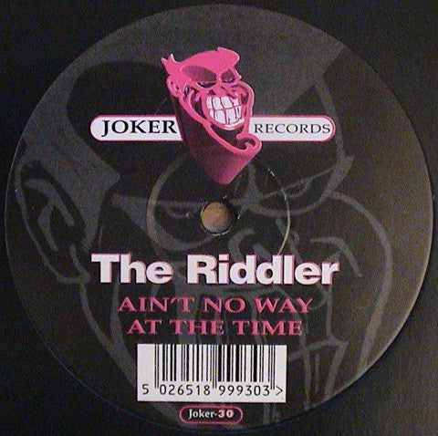 The Riddler (16) : Ain't No Way / At The Time (12")