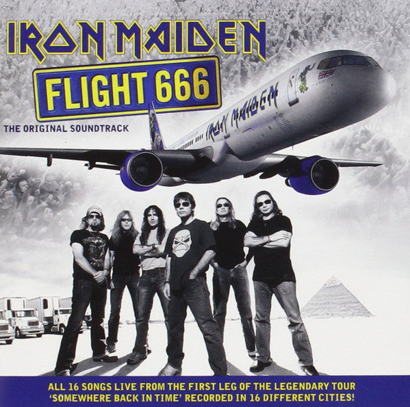 Iron Maiden : Flight 666 - The Original Soundtrack (2xCD, Album, RE)