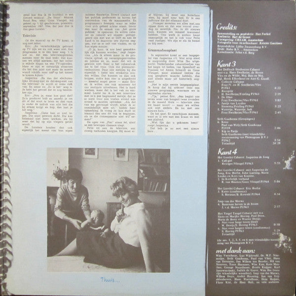 Various : Laat Je Zoon Studeren. Studenten Cabaret Uit '60-'65 (2xLP, Comp, FOC)
