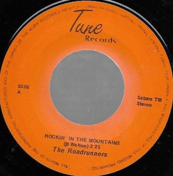 The Roadrunners (14) : Rockin' In The Mountains / Valley Of Love (7", Single)