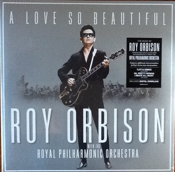 Roy Orbison With The The Royal Philharmonic Orchestra - Roy Orbison With The The Royal Philharmonic Orchestra - A Love So Beautiful  (LP) - Discords.nl
