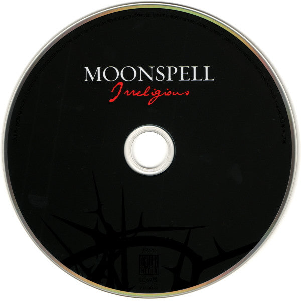 Moonspell : Irreligious (CD, Album, RE + CD + Dlx, Ltd, RM, Dig)