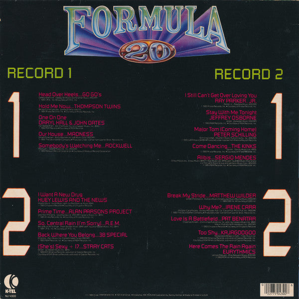 Various : Formula 20 (2xLP, Comp, M/Print)