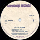 The Allman Brothers Band : Win, Lose Or Draw (LP, Album, Gat)