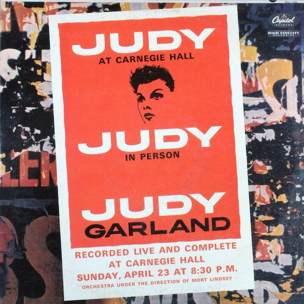 Judy Garland : Judy At Carnegie Hall - Judy In Person (2xLP, Album, Mono, Los)