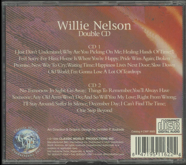 Willie Nelson : Double CD (2xCD, Comp)