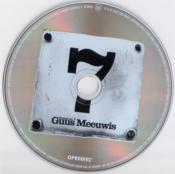 Guus Meeuwis : Hemel Nr. 7 (CD, Album, Ope)