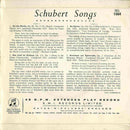 Franz Schubert - Elisabeth Schwarzkopf, Edwin Fischer : Schubert Song Recital No. 1 - Schubert Songs (7", EP)