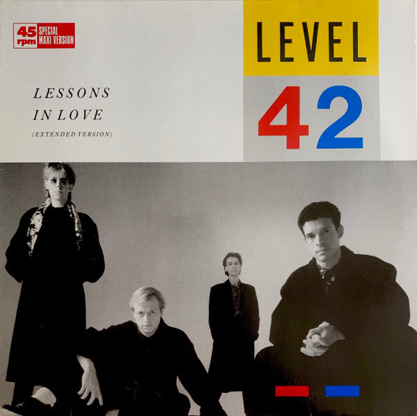 Level 42 : Lessons In Love (Extended Version) (12", Maxi)