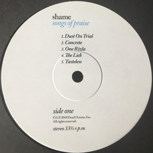 Shame - Shame - Songs Of Praise  (LP) - Discords.nl