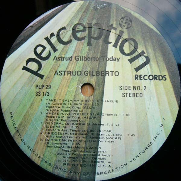 Astrud Gilberto : Now (LP, Album)