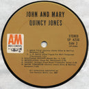 Quincy Jones : John And Mary (Original Motion Picture Score) (LP, Album)