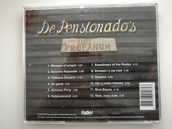 De Pensionado's : Odi Profanum (CD, Album)